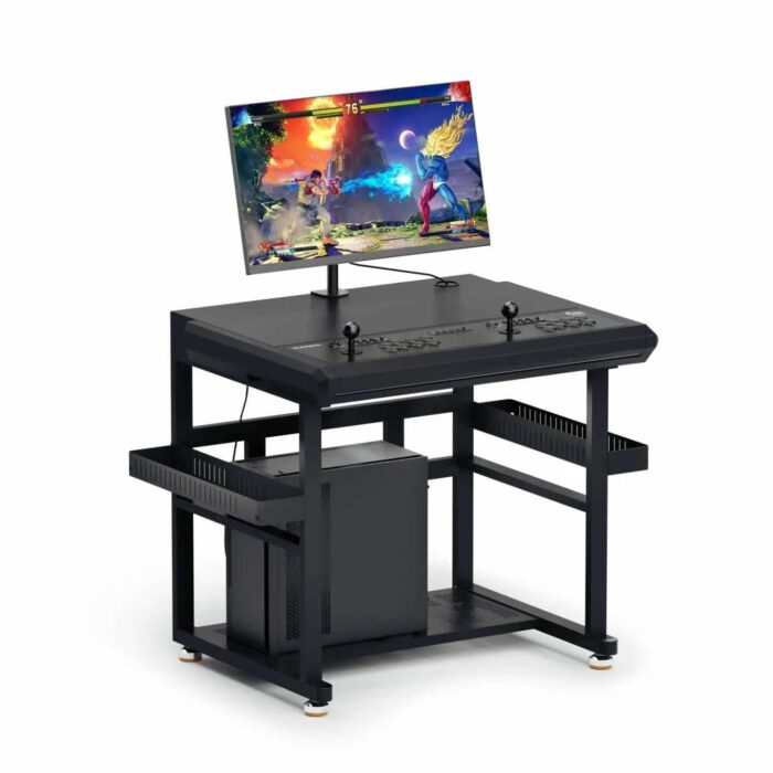 QANBA HK 2024 最新產品型號Arcade 2009 街機設計電競控制枱-雙打2PC